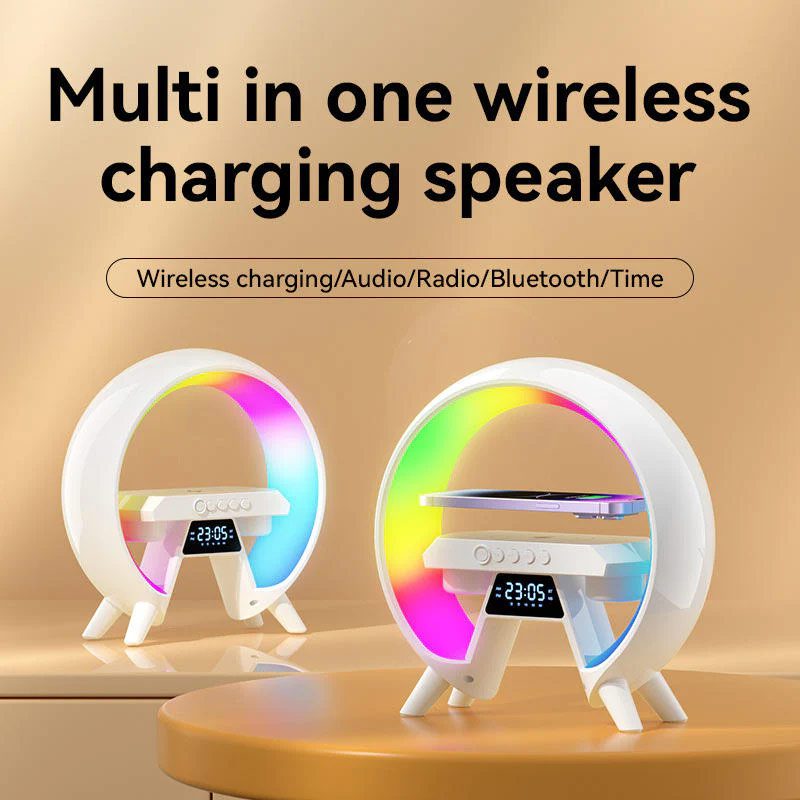 LED Wireless Charging Speaker