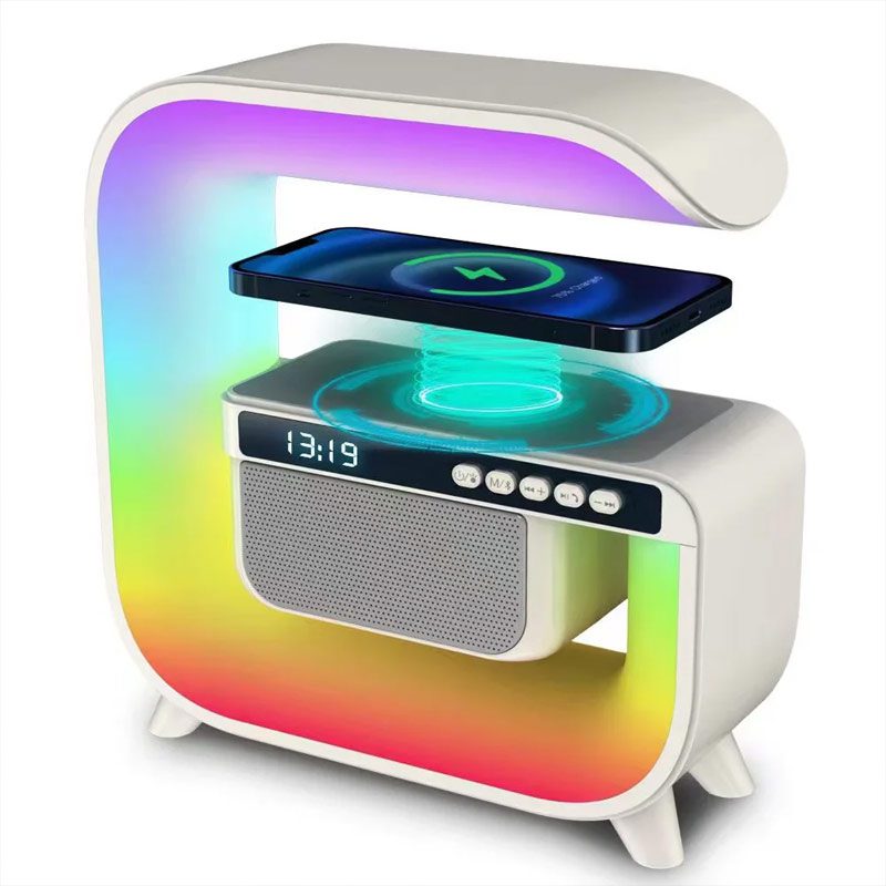 LED Wireless Charging Speaker