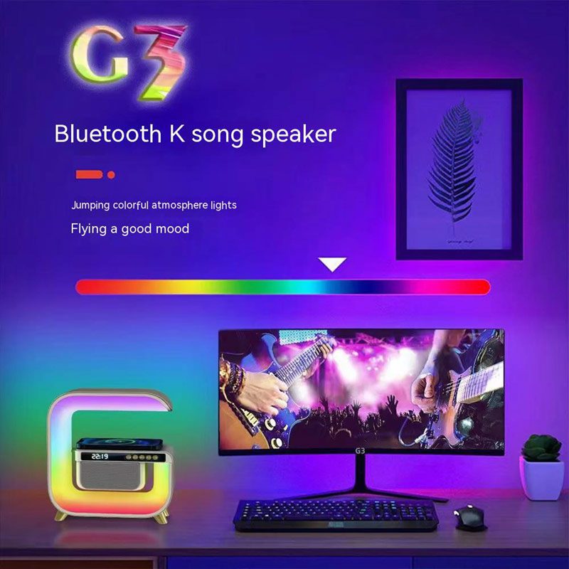 LED Wireless Charging Speaker