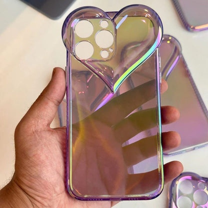 Holographic Heart Case